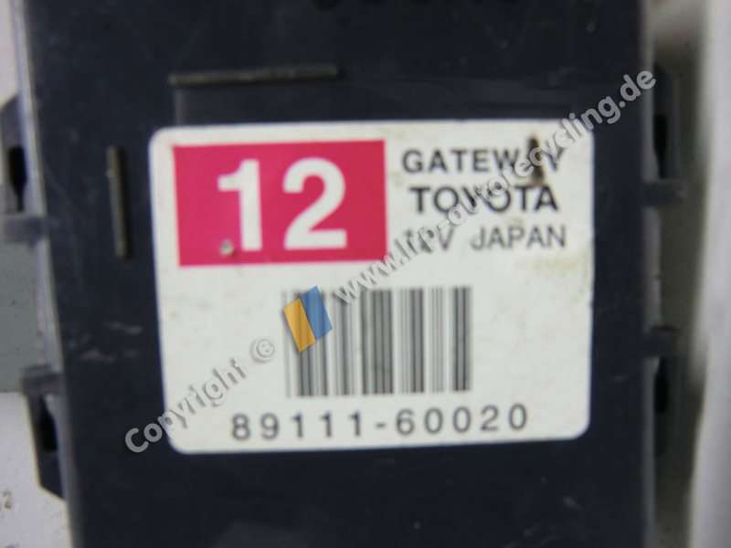 Toyota Land Cruiser 120 Bj.2007 Gateway 8911160020 J06K08Y